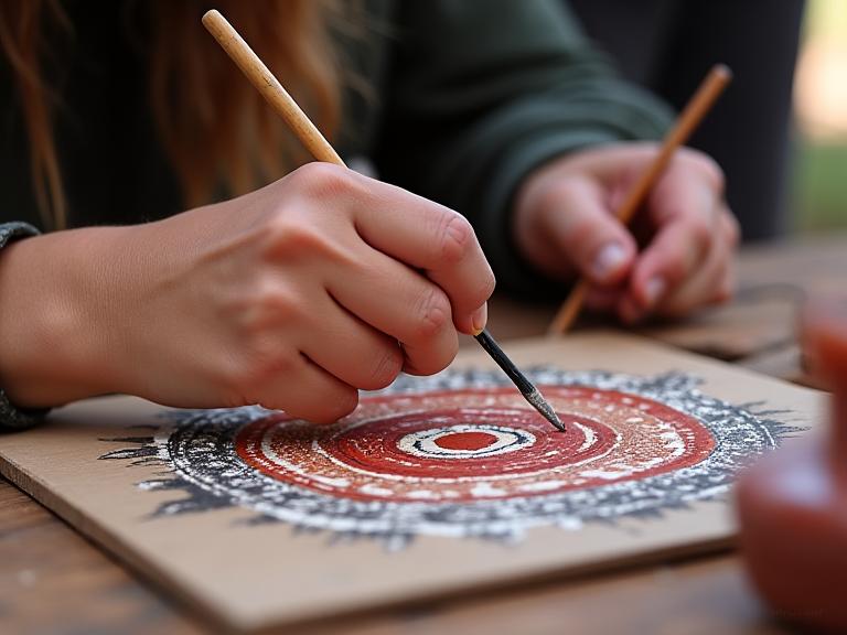 Aboriginal art workshop cultural experience